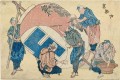 street scenes newly pubished 6 Katsushika Hokusai Ukiyoe